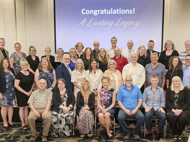 Group photo Retirement 2025